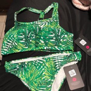 Brand new two piece swimsuit set (WITH TAG)